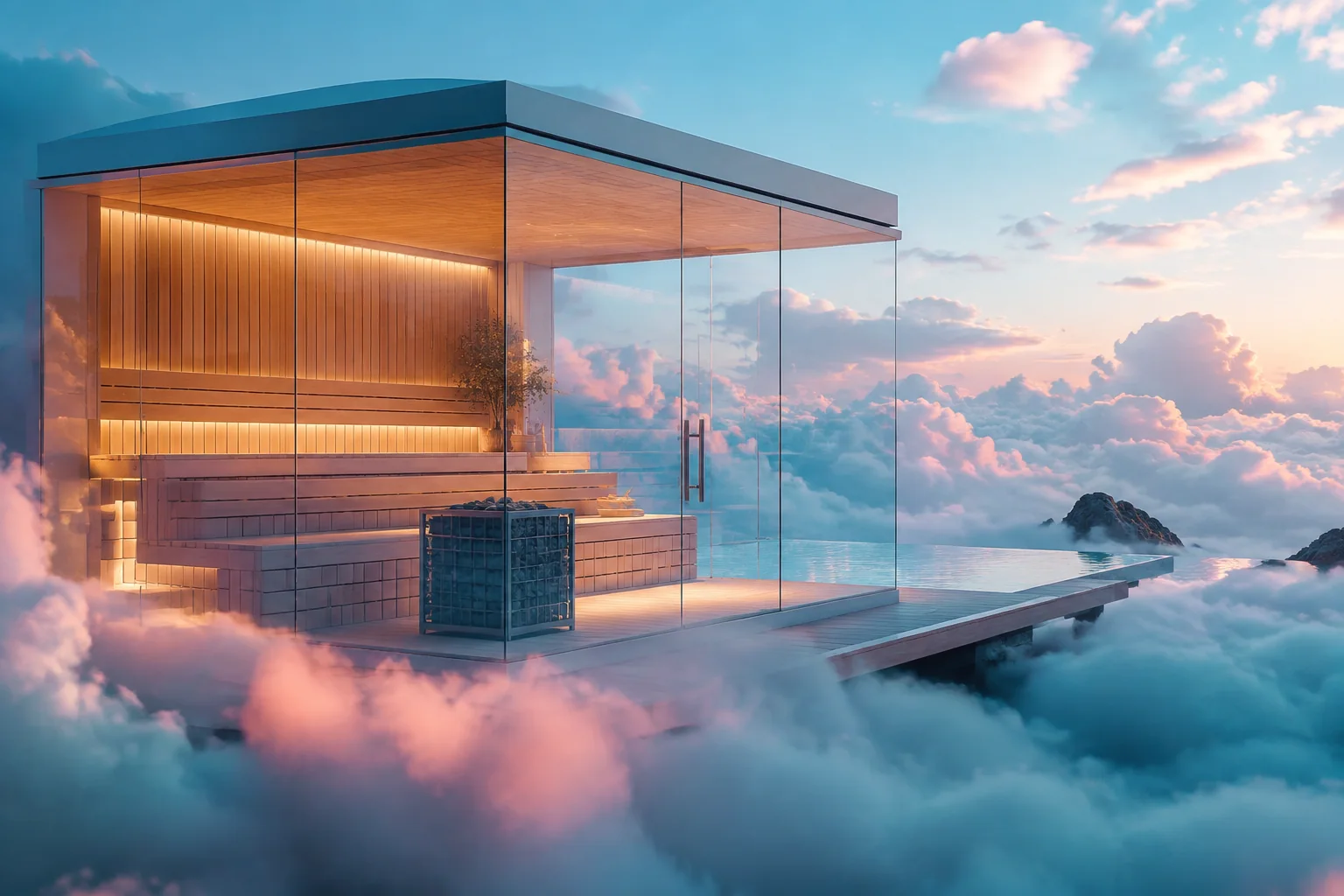 Sauna / Gym / Wellness Center portfolio cover
